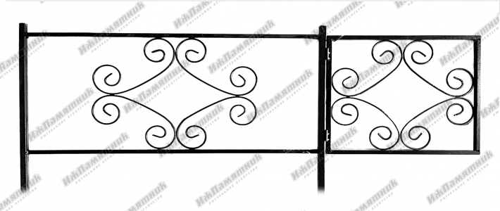 Ограда "Ромб" № 17
